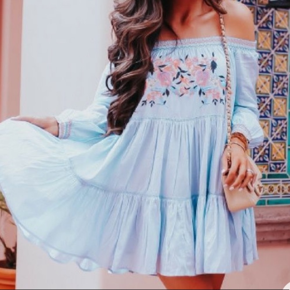 Free People XS Free People Sunbeams Mini Dress